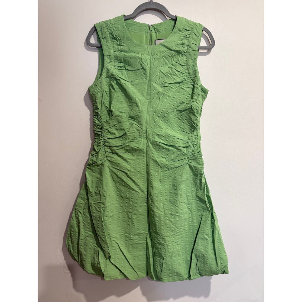 NWT Tuckernuck Alisa Sleeveless Seersucker Mini Dress Pistachio Green Women's 8 - Picture 3 of 6